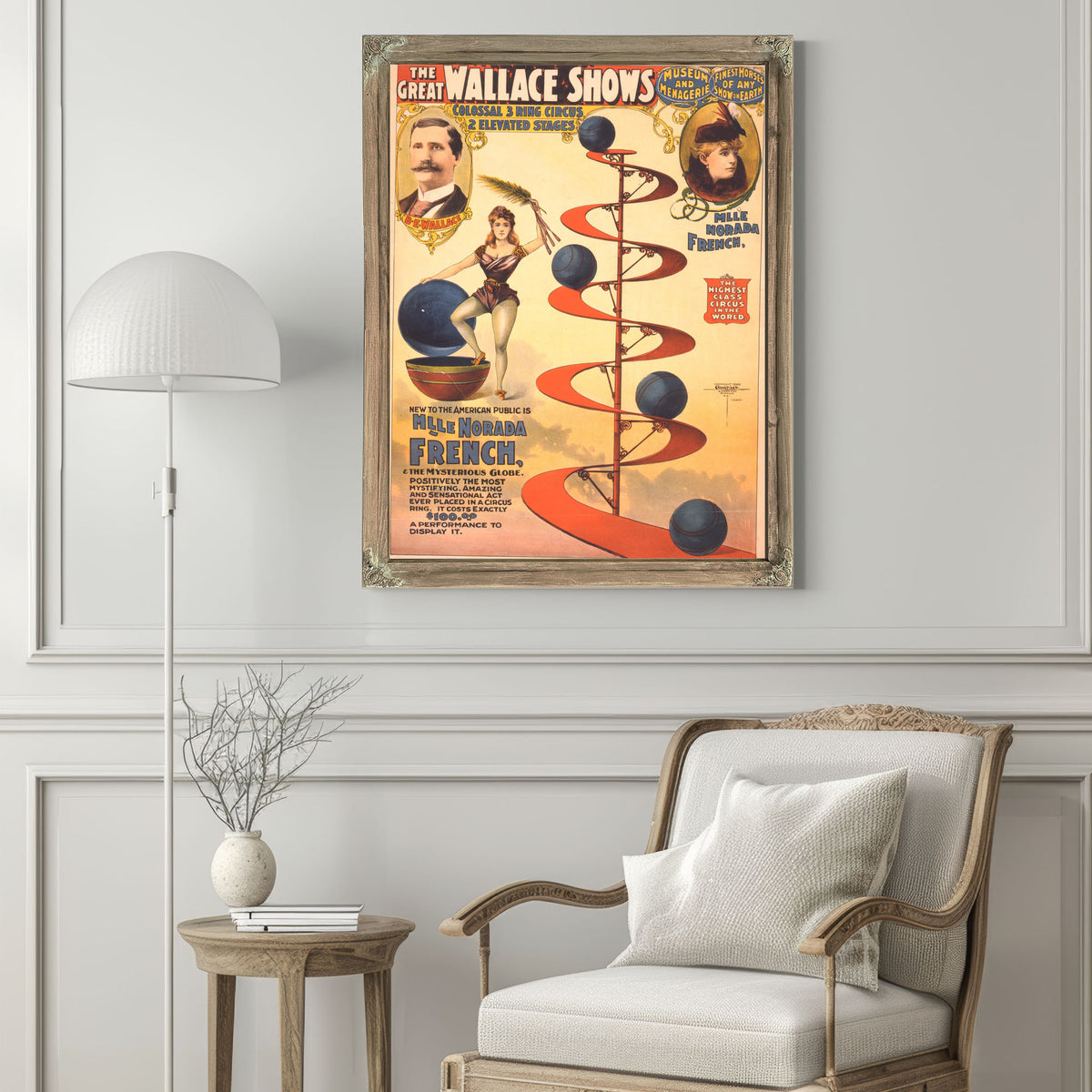 The Great Wallace Shows Colossal 3 02 By Vintage Circus Posters