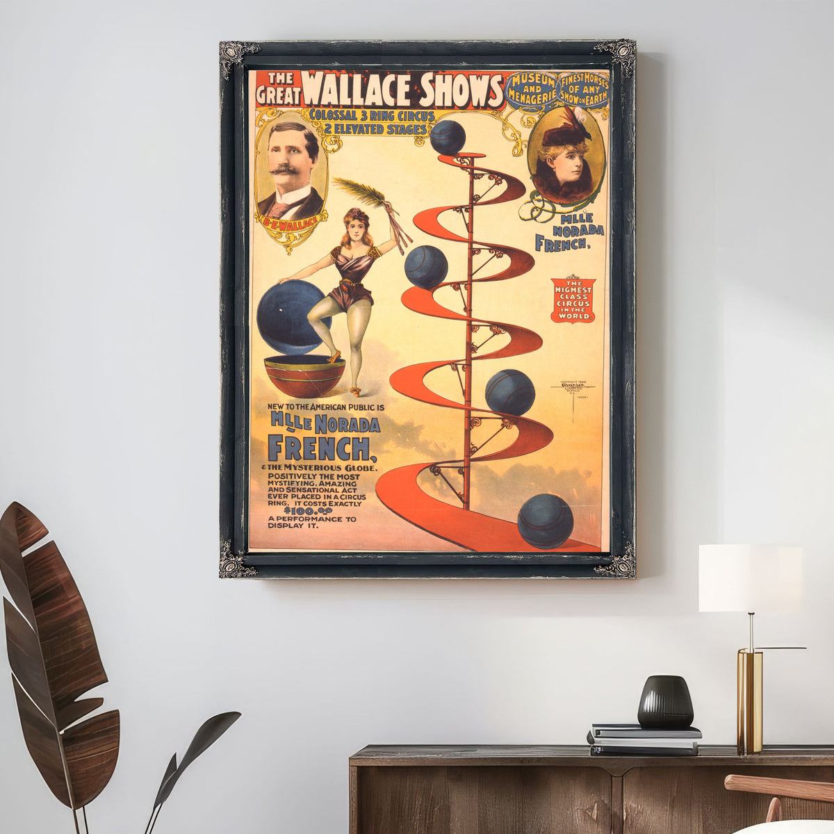 The Great Wallace Shows Colossal 3 02 By Vintage Circus Posters