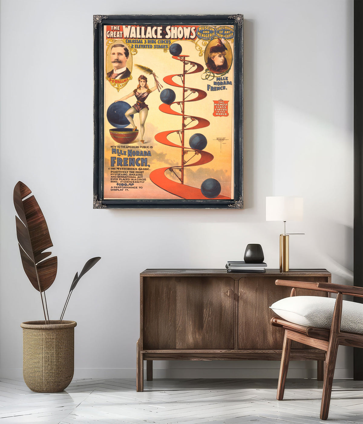 The Great Wallace Shows Colossal 3 02 By Vintage Circus Posters