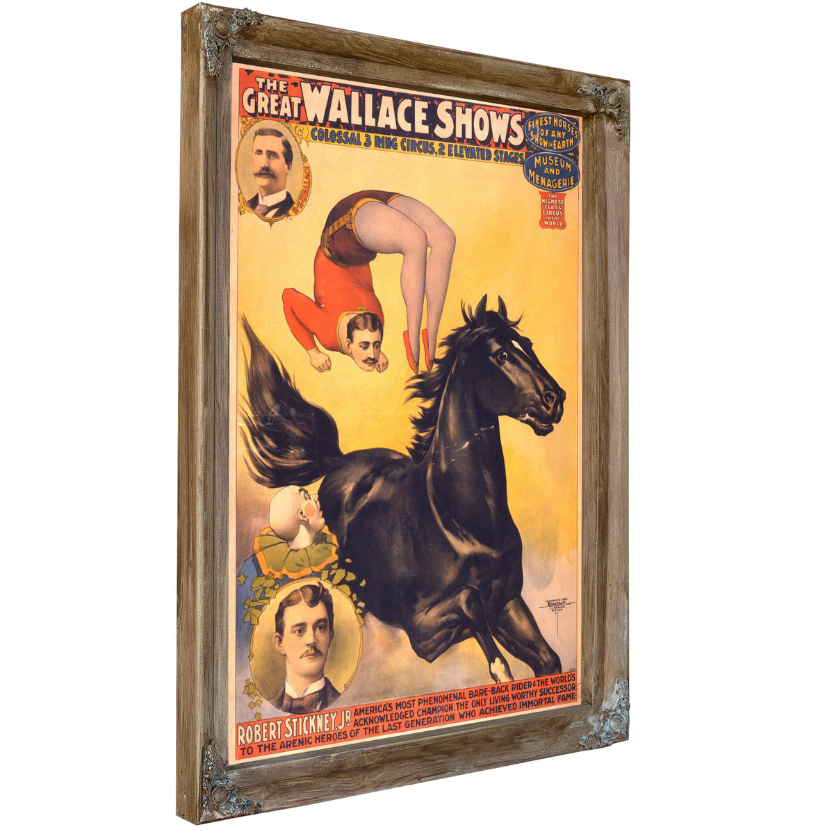 The Great Wallace Shows Colossal 3 By Vintage Circus Posters