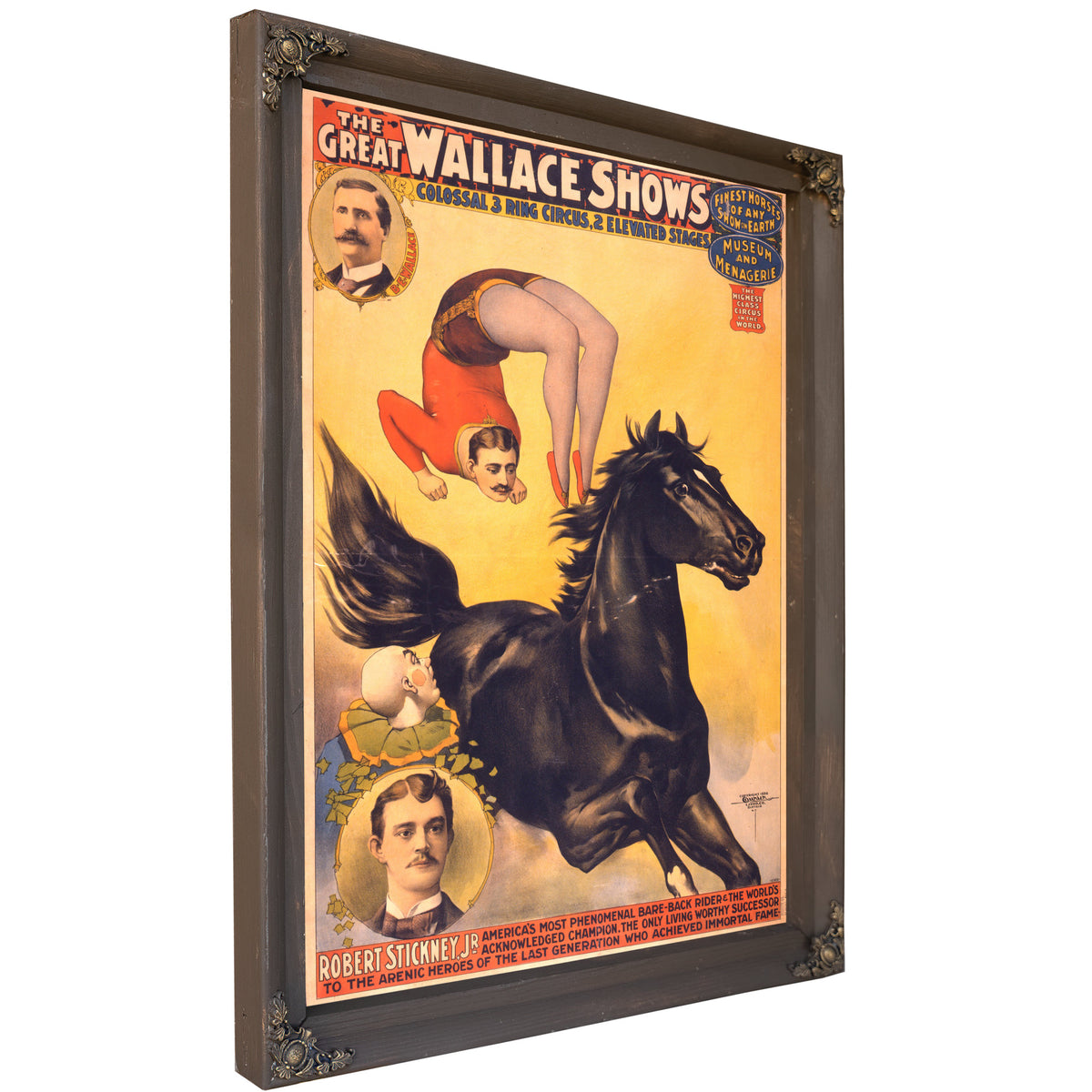 The Great Wallace Shows Colossal 3 By Vintage Circus Posters