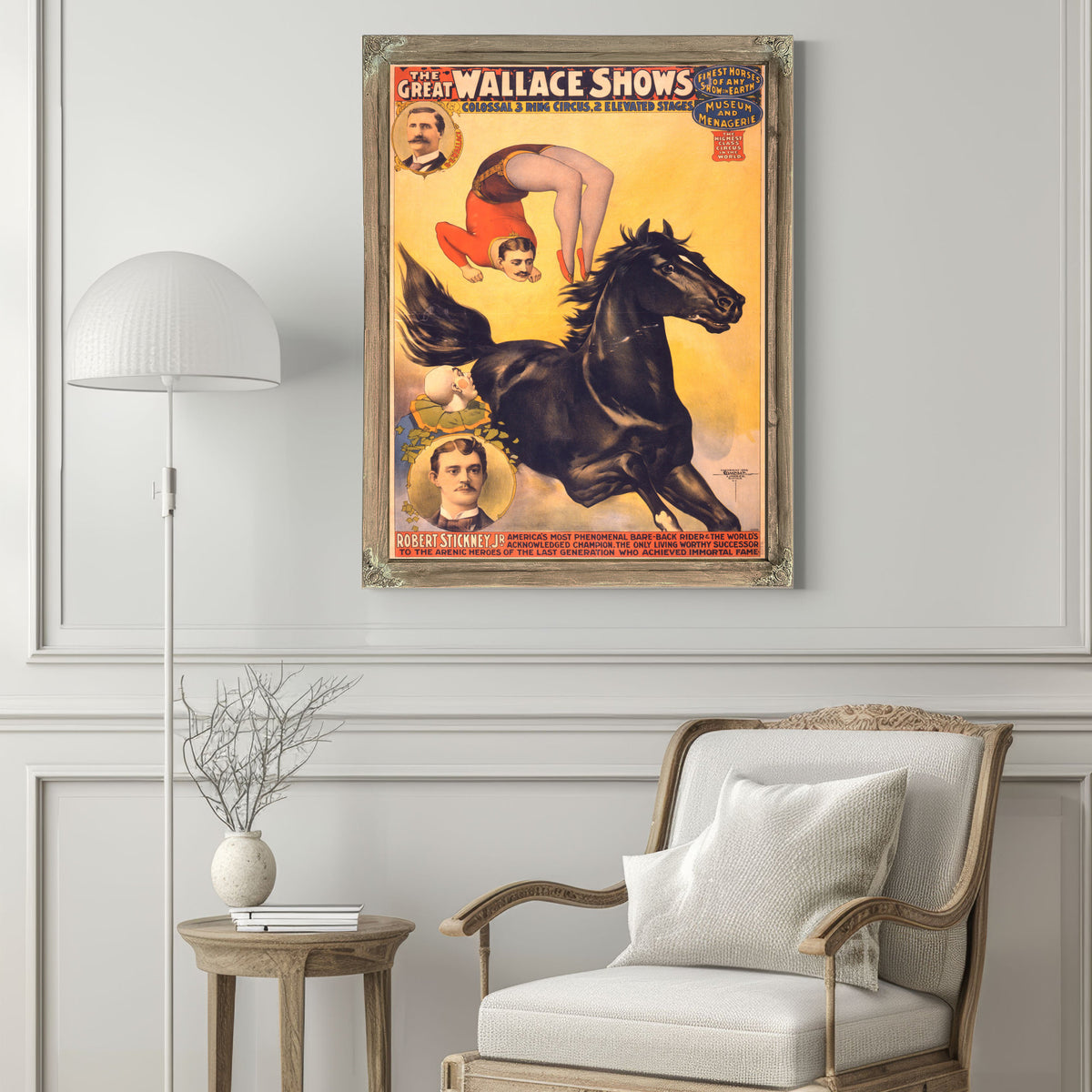 The Great Wallace Shows Colossal 3 By Vintage Circus Posters