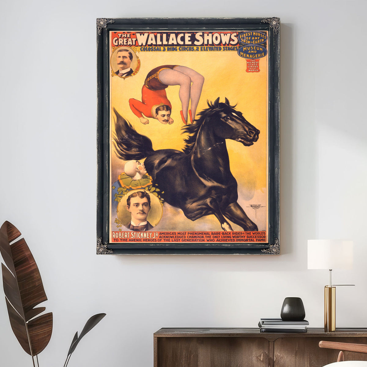 The Great Wallace Shows Colossal 3 By Vintage Circus Posters