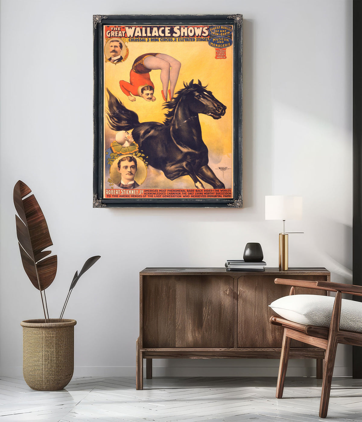 The Great Wallace Shows Colossal 3 By Vintage Circus Posters