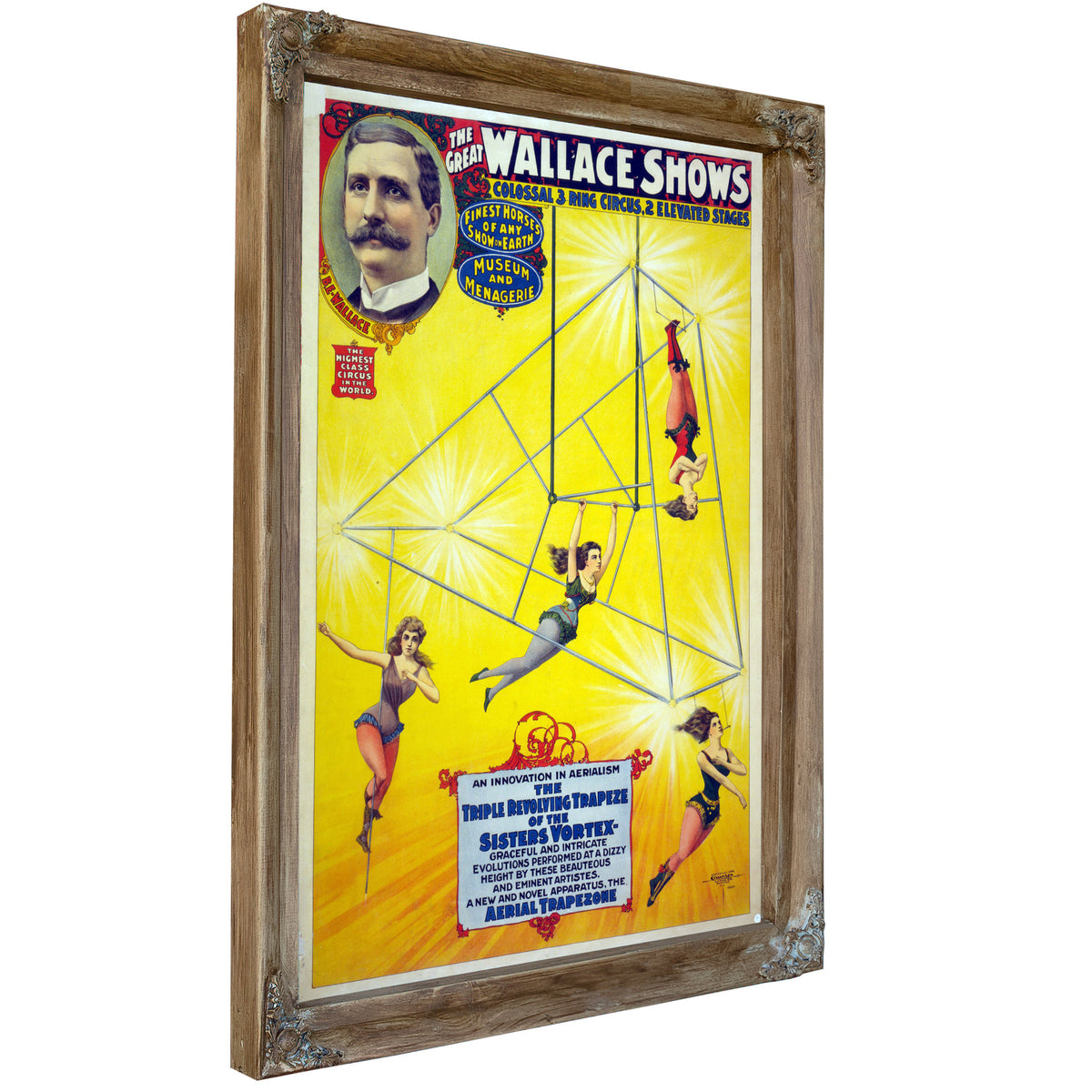 The Great Wallace Shows Innovation By Vintage Circus Posters