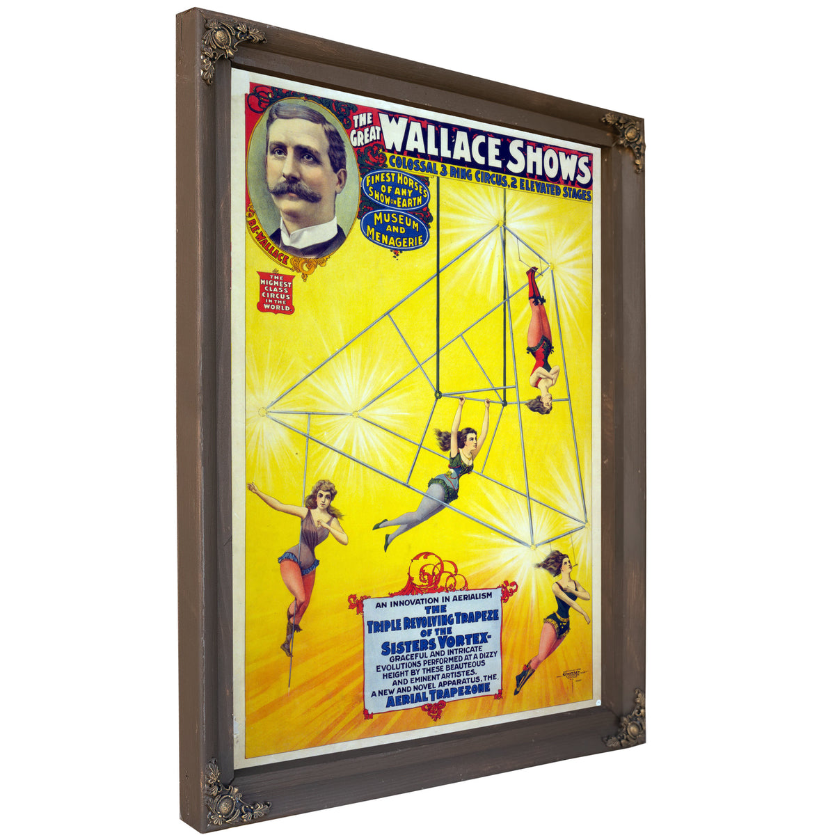 The Great Wallace Shows Innovation By Vintage Circus Posters