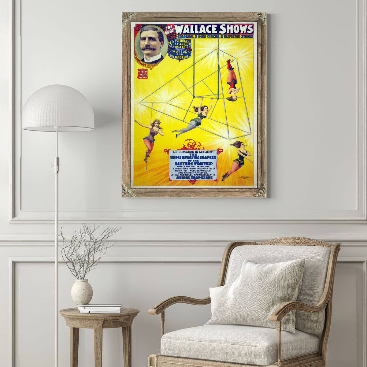 The Great Wallace Shows Innovation By Vintage Circus Posters