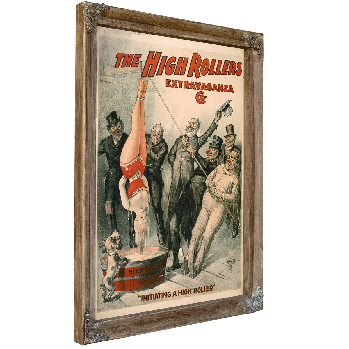 The High Rollers Extravaganza Co 2 By Vintage Circus Posters