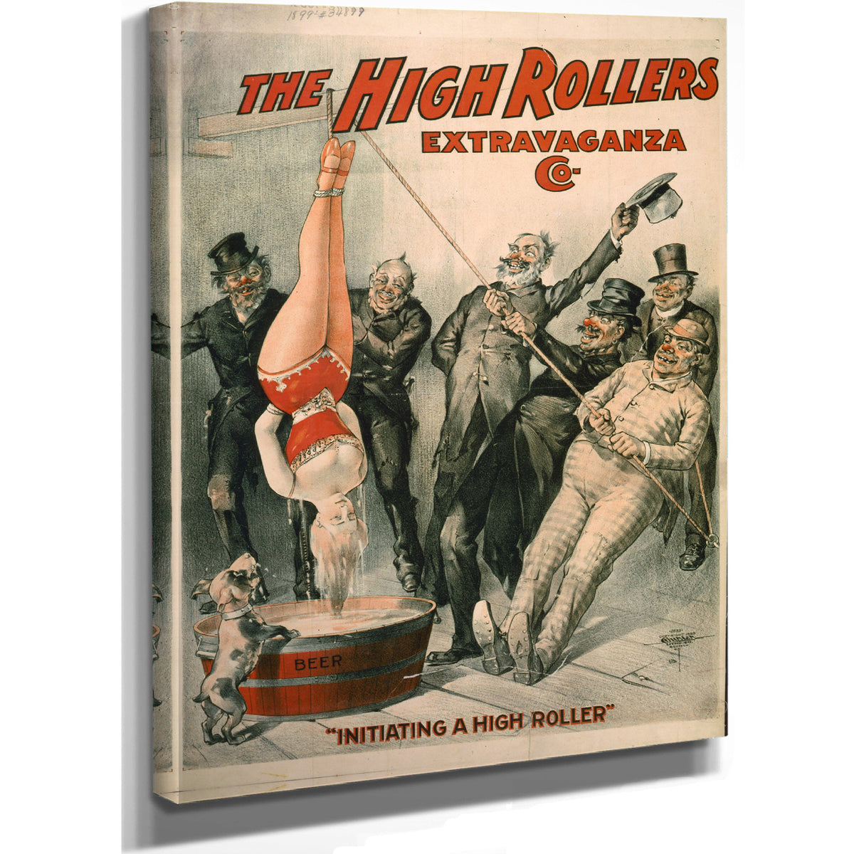 The High Rollers Extravaganza Co 2 By Vintage Circus Posters