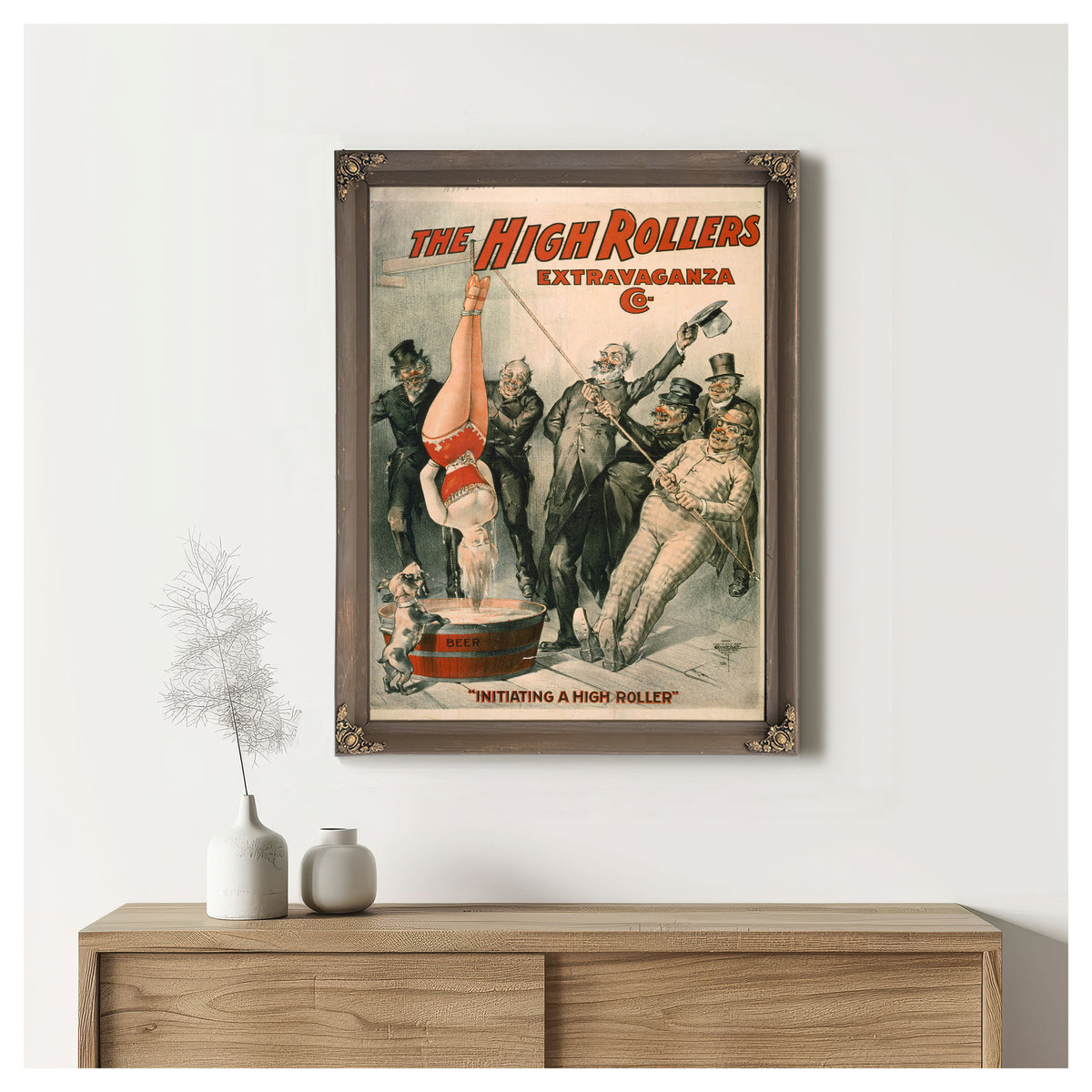 The High Rollers Extravaganza Co 2 By Vintage Circus Posters