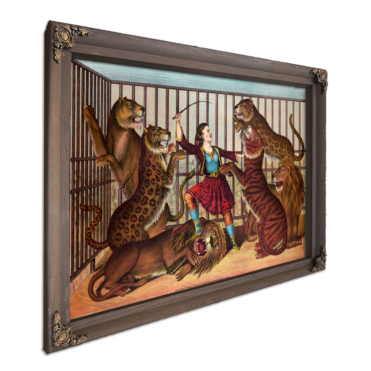 The Lion Queen 1874 By Circus Posters New
