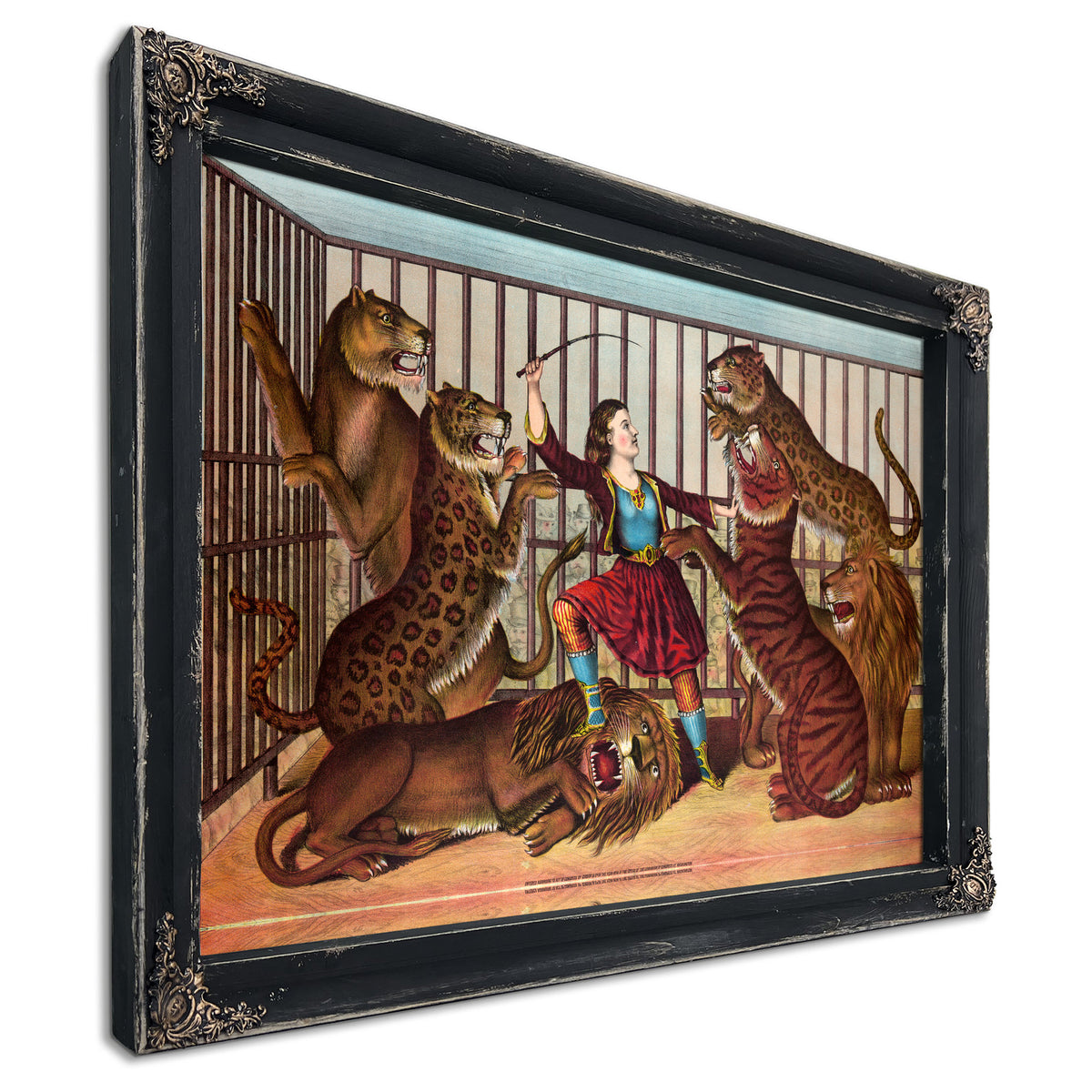 The Lion Queen 1874 By Circus Posters New