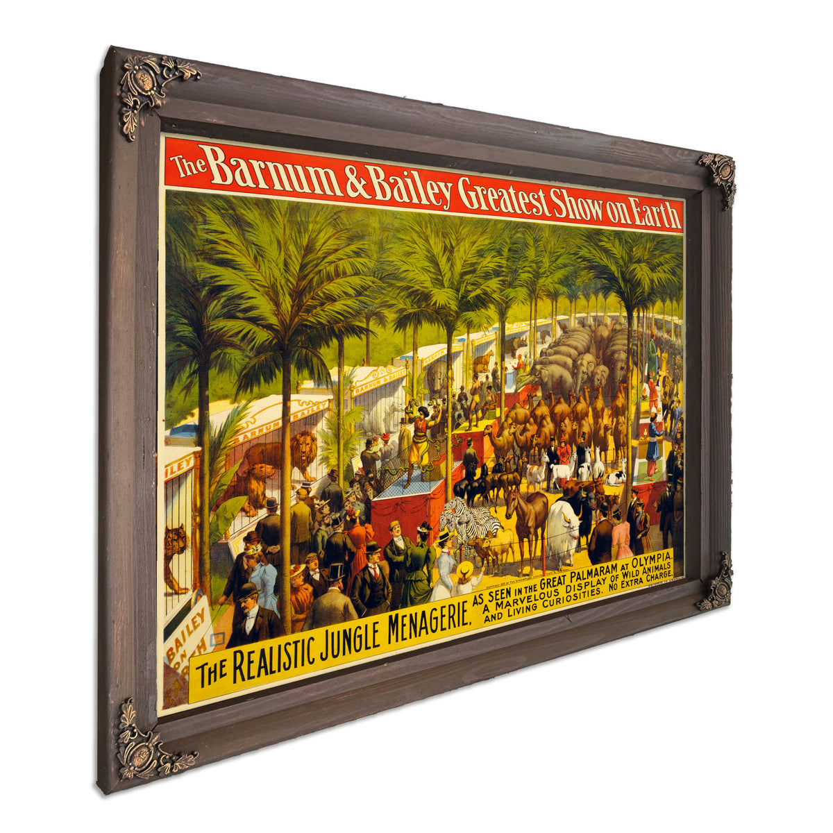 The Realistic Jungle Menagerie Circus By Circus Posters New