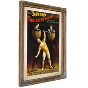The Sandow Trocadero Vaudevilles By Vintage Circus Posters