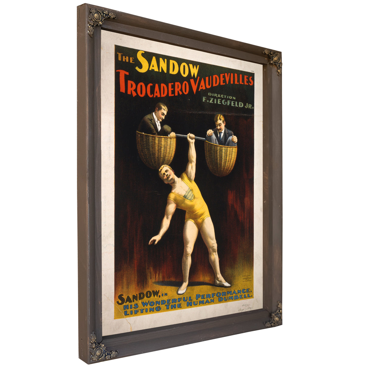 The Sandow Trocadero Vaudevilles By Vintage Circus Posters