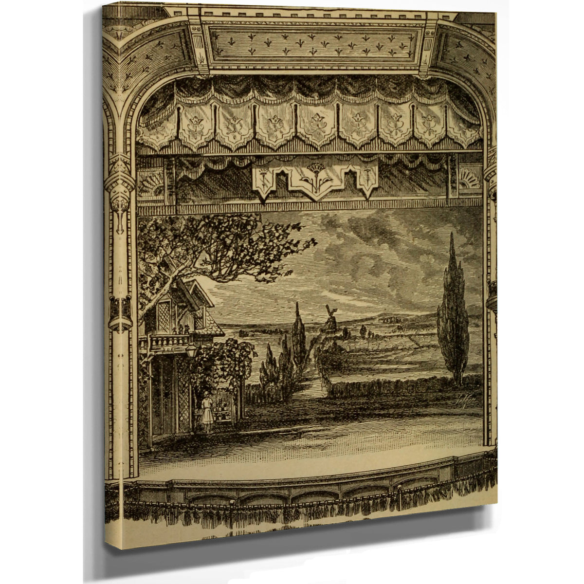 Theatrical Circus Life 2 By Vintage Circus Posters