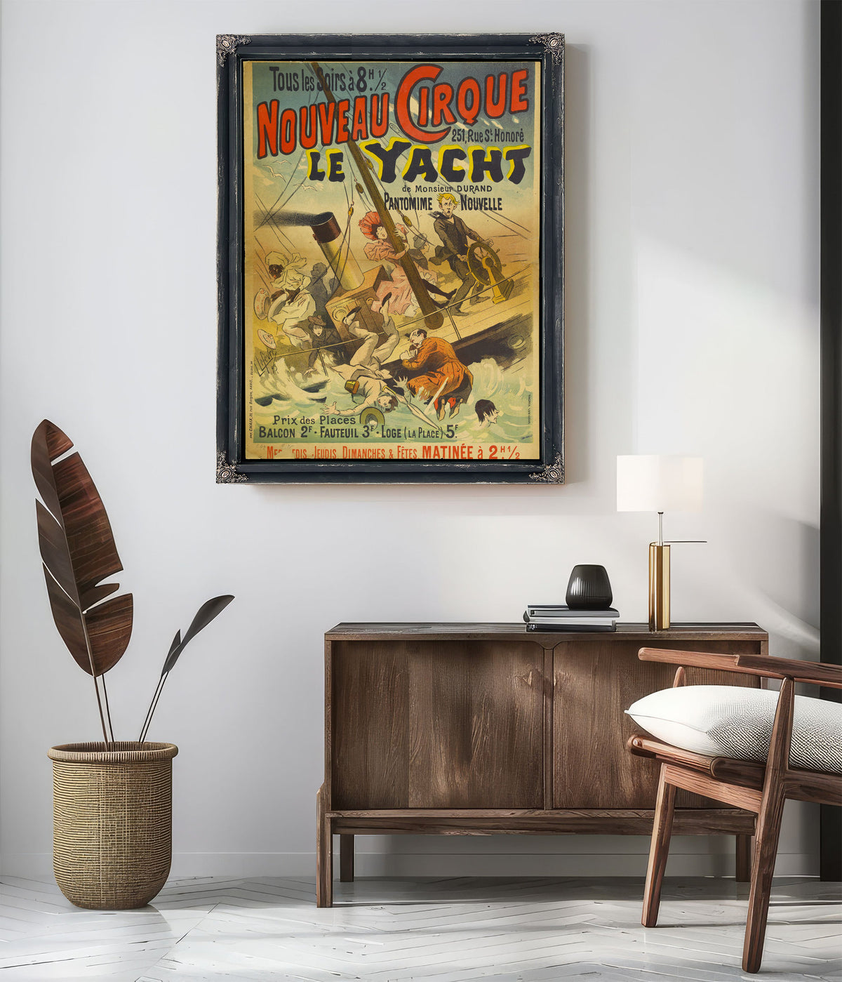 Tous Les Soirs Ac 8 H 12 Nouveau By Vintage Circus Posters