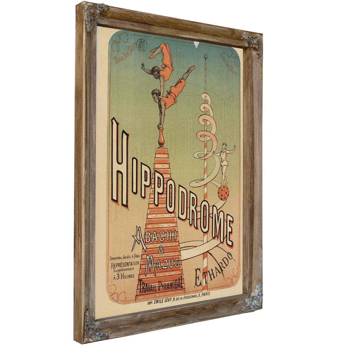 Tous Les Soirs Tous Les Soirs By Vintage Circus Posters
