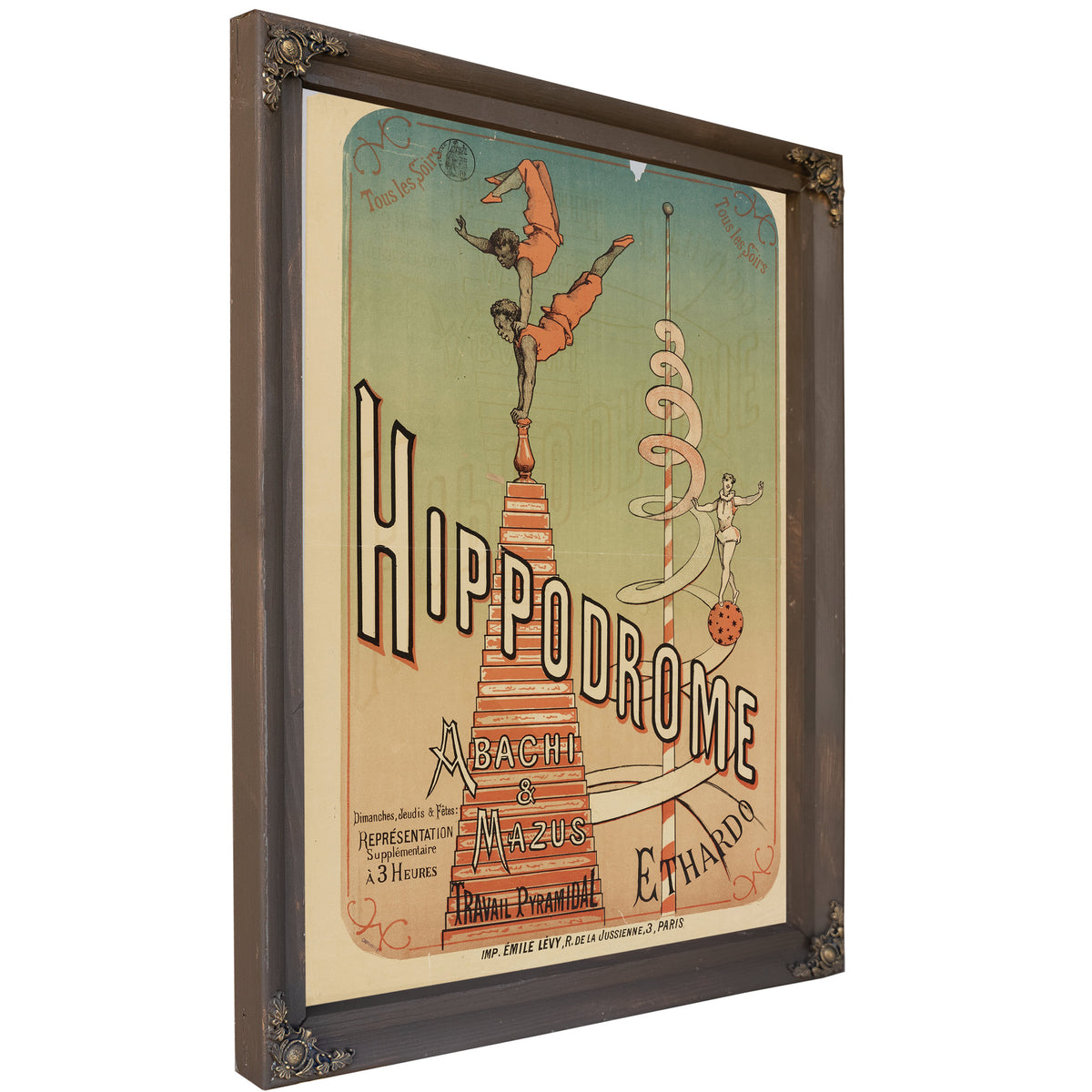 Tous Les Soirs Tous Les Soirs By Vintage Circus Posters