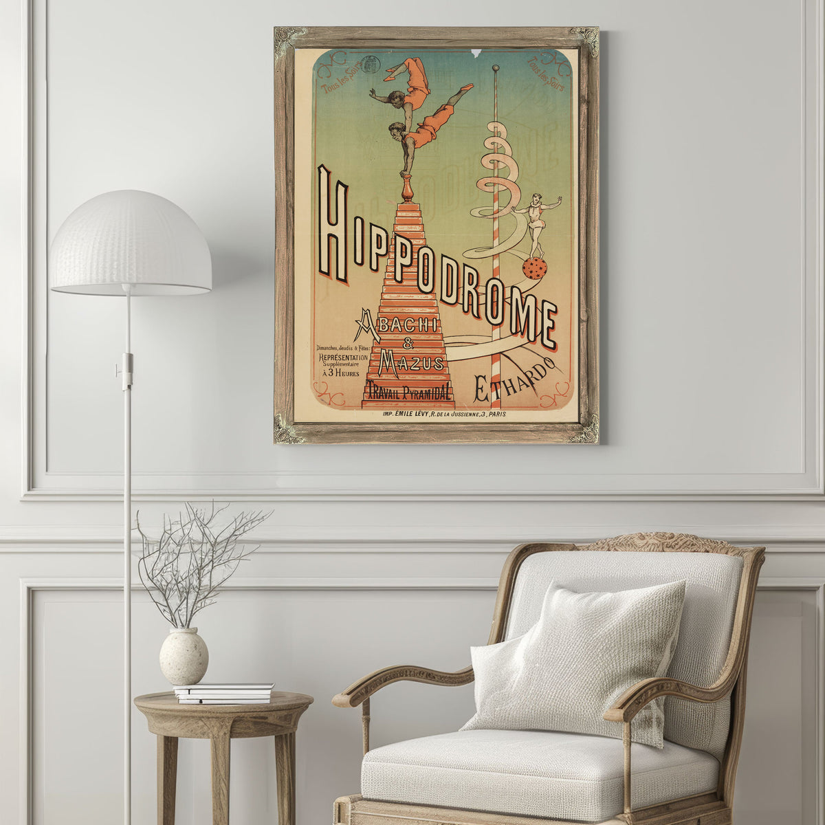 Tous Les Soirs Tous Les Soirs By Vintage Circus Posters