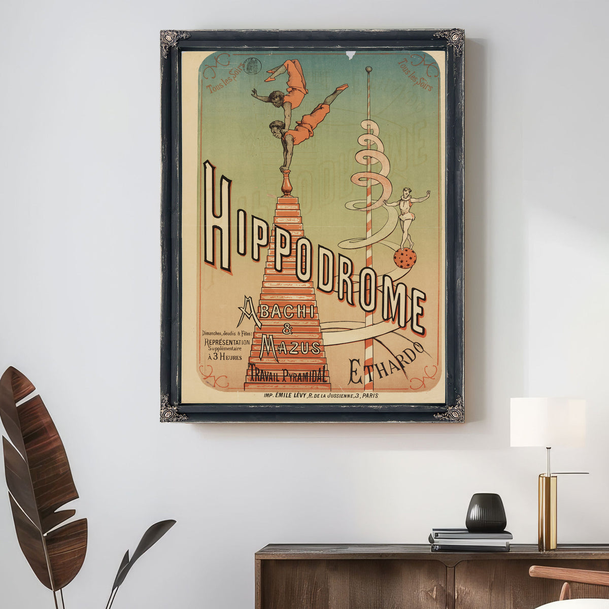 Tous Les Soirs Tous Les Soirs By Vintage Circus Posters