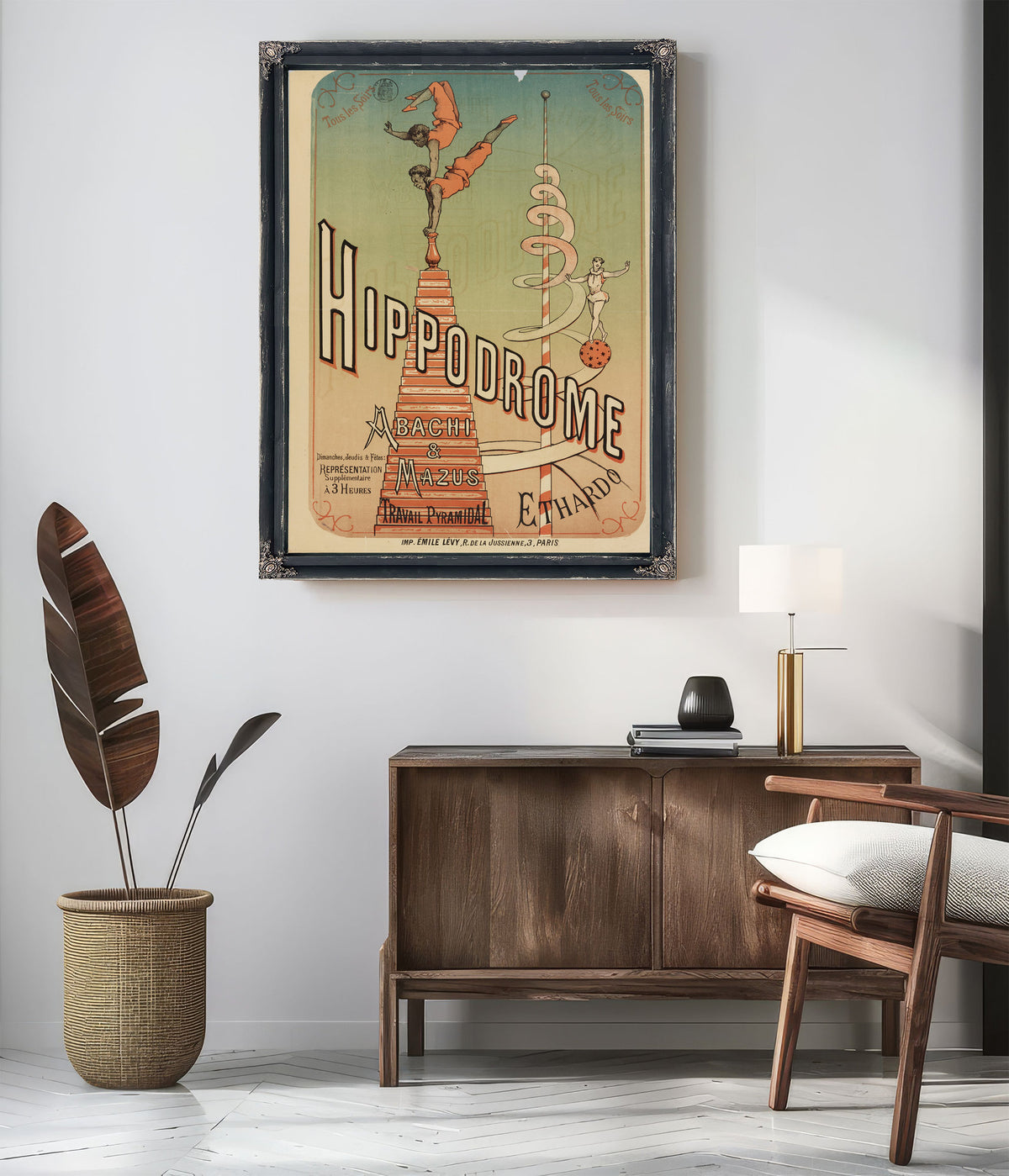 Tous Les Soirs Tous Les Soirs By Vintage Circus Posters