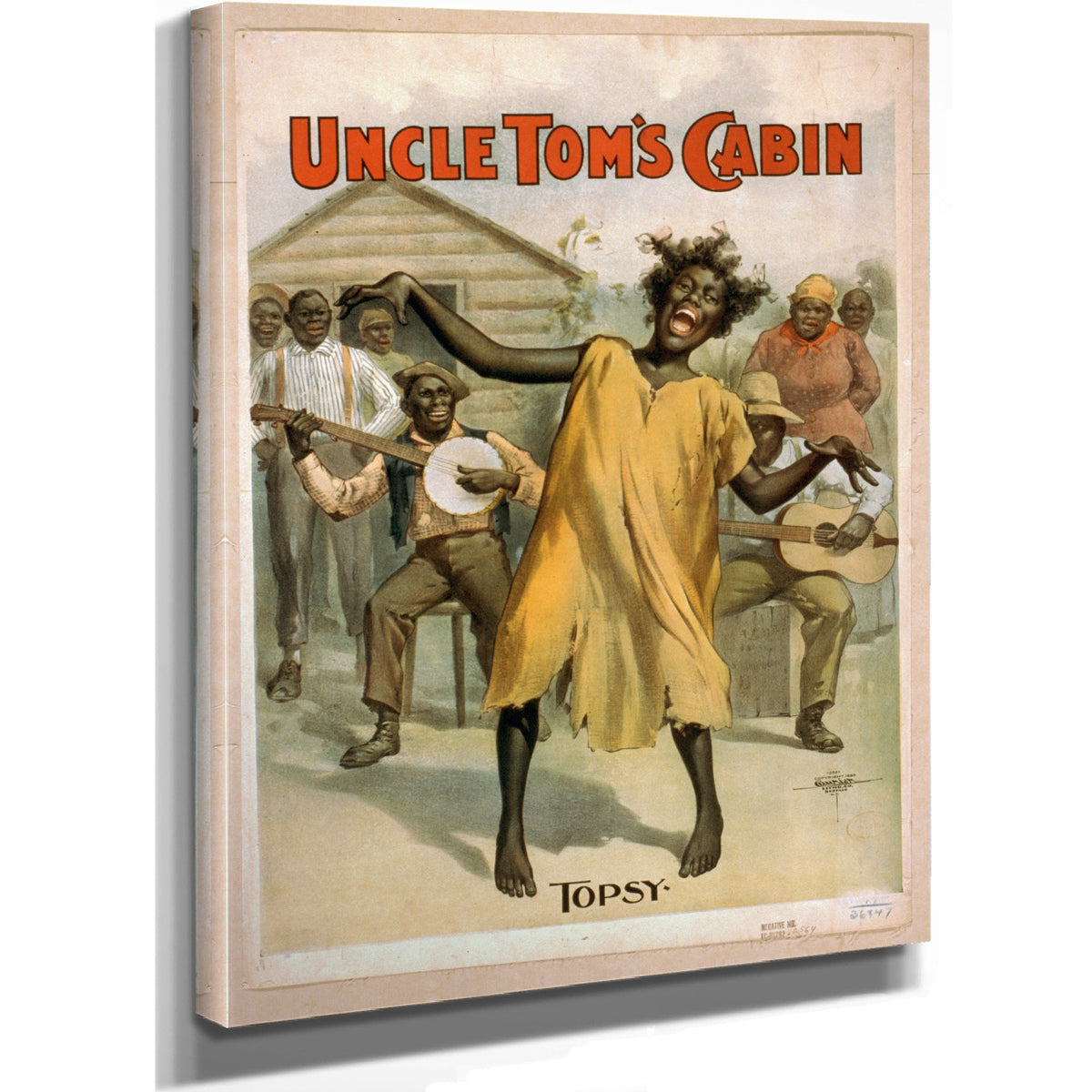 Uncle Tom S Cabin 1 By Vintage Circus Posters