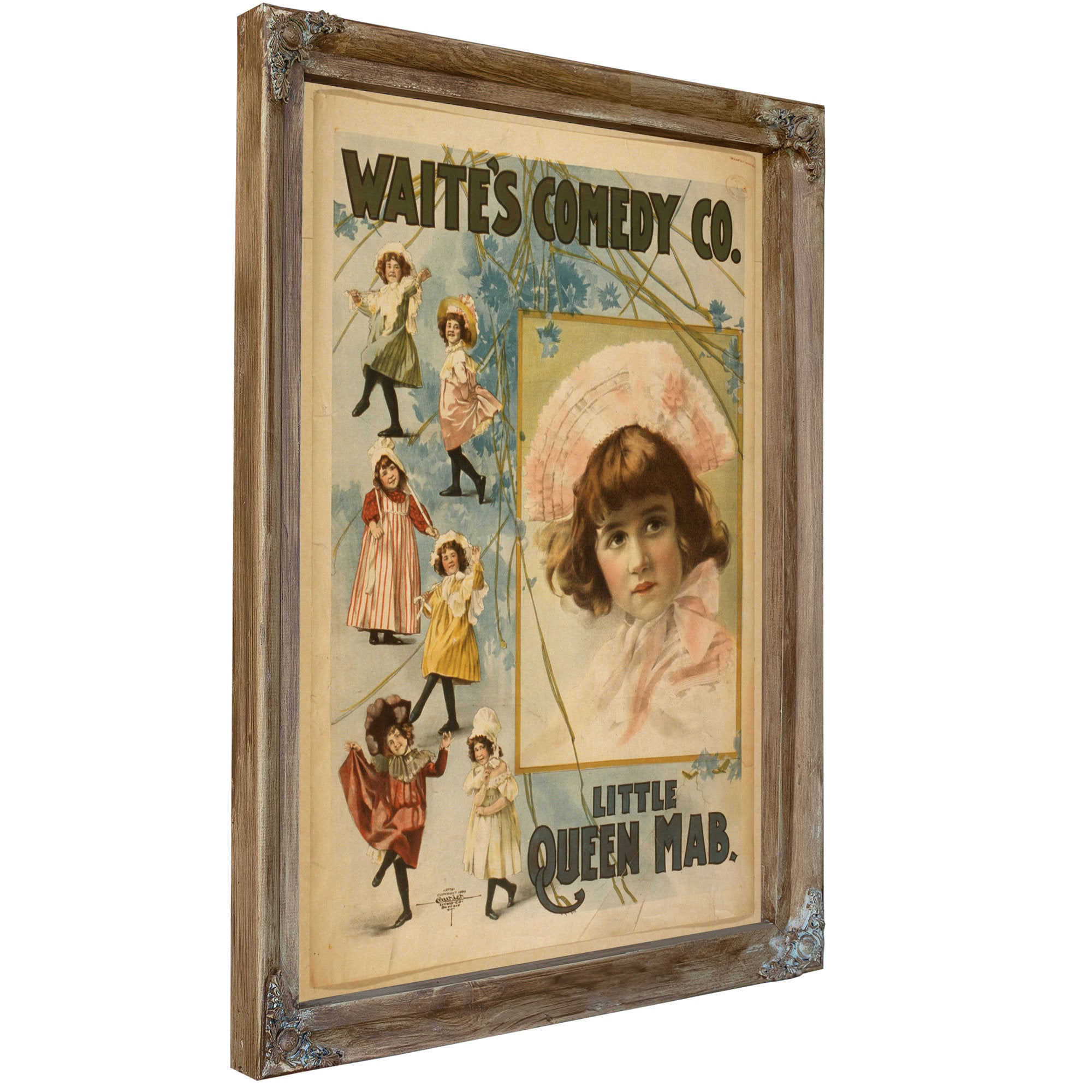 Waite S Comedy Co 2 Tif By Vintage Circus Posters