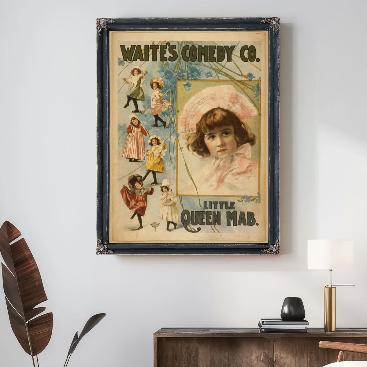 Waite S Comedy Co 2 Tif By Vintage Circus Posters