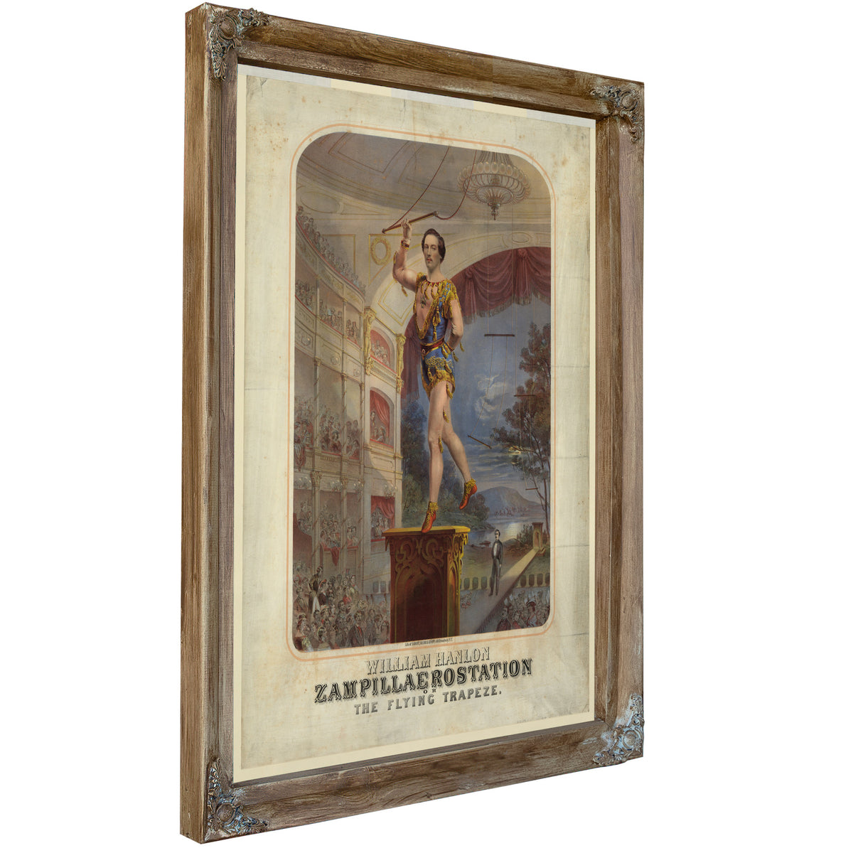 William Hanlon Zampillaerostation Or By Vintage Circus Posters
