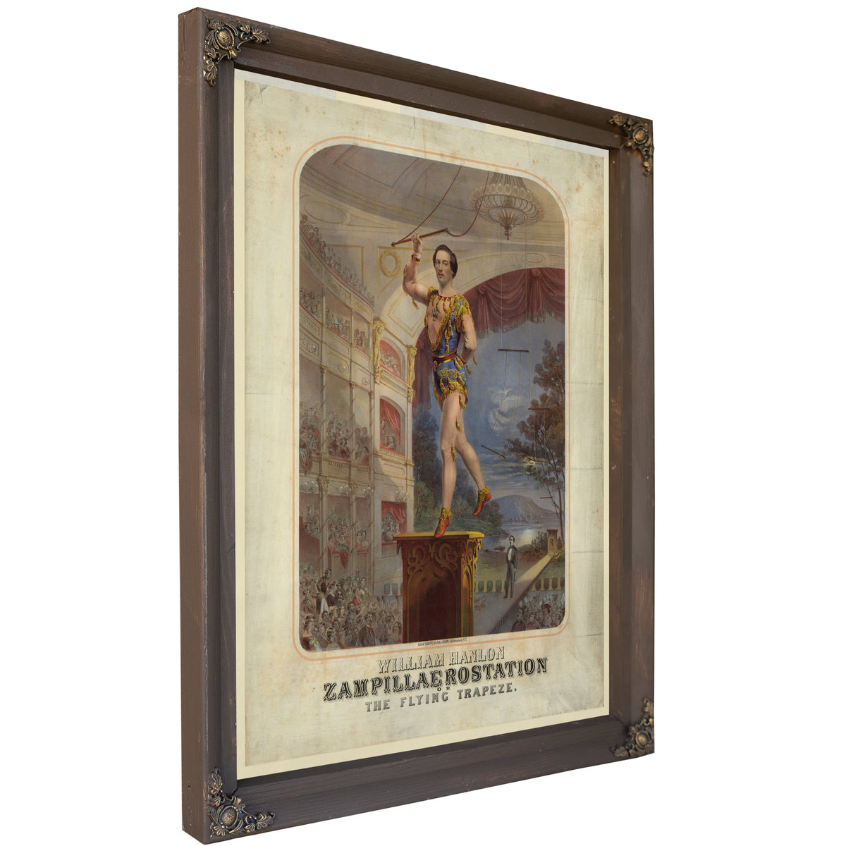 William Hanlon Zampillaerostation Or By Vintage Circus Posters