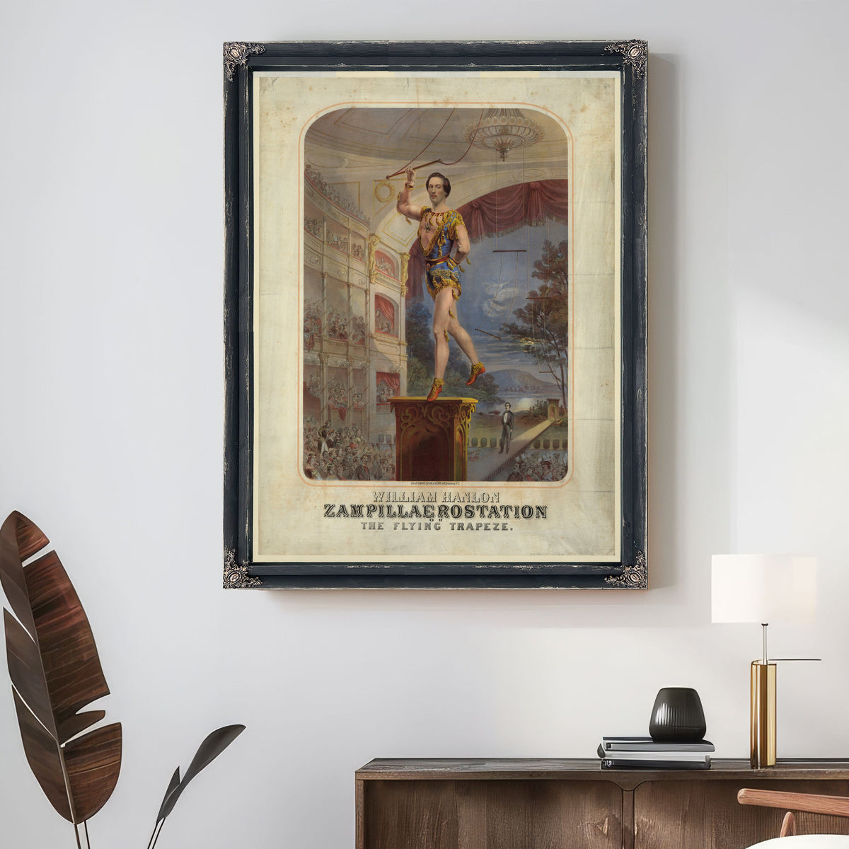 William Hanlon Zampillaerostation Or By Vintage Circus Posters