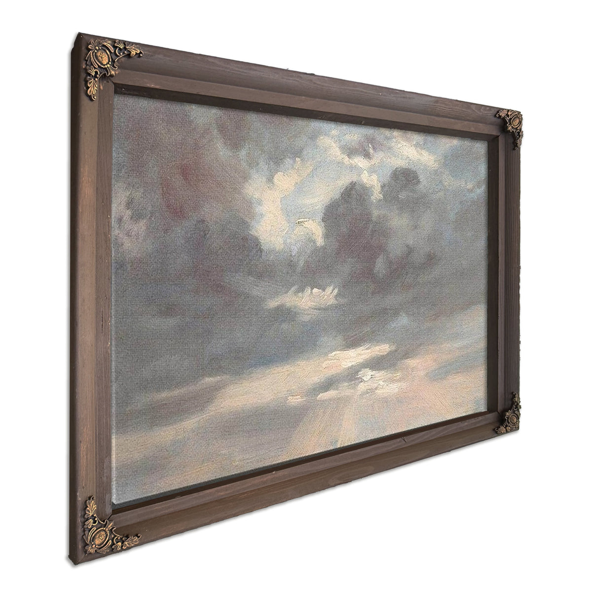 Cloud Study Stormy Sunset By John Constable