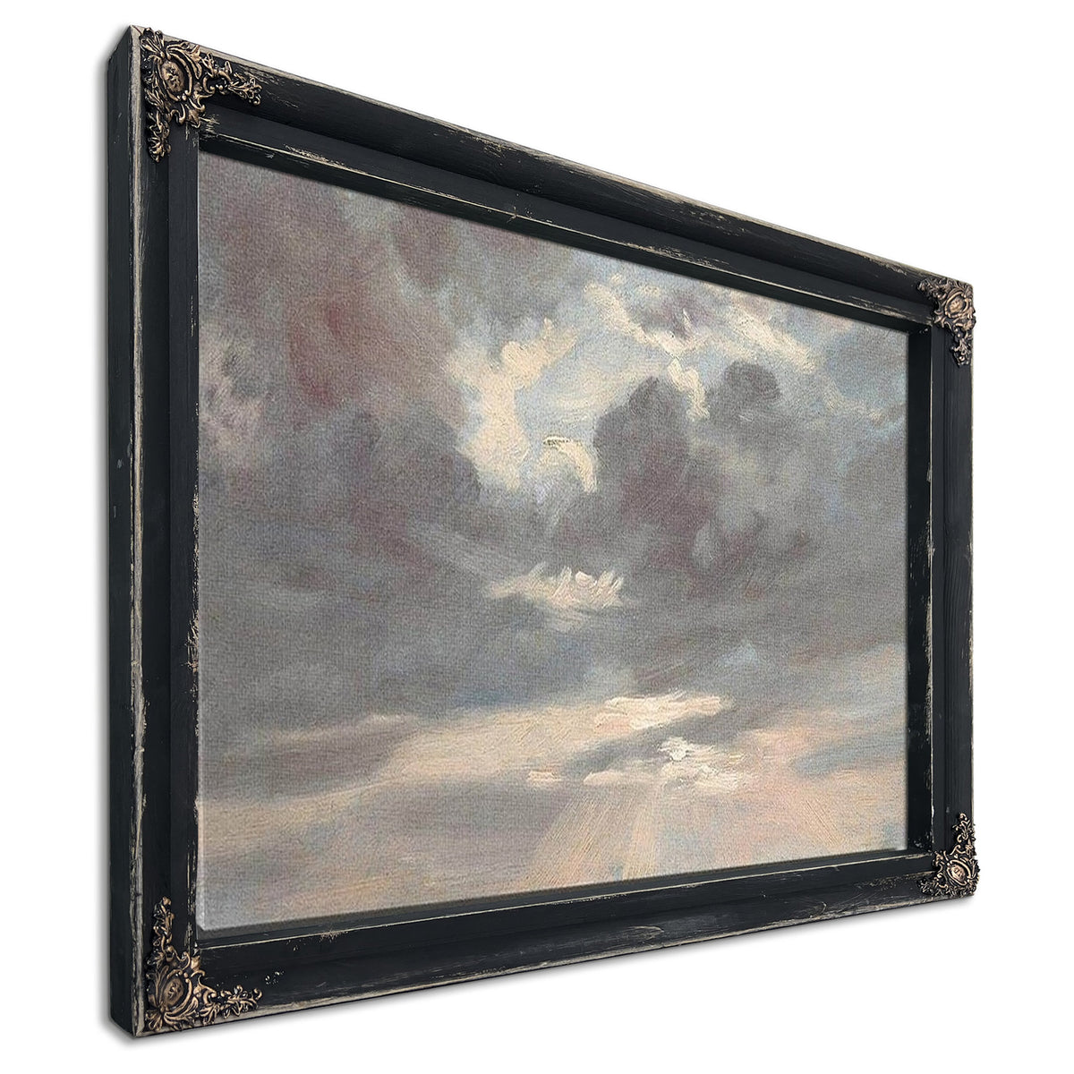 Cloud Study Stormy Sunset By John Constable
