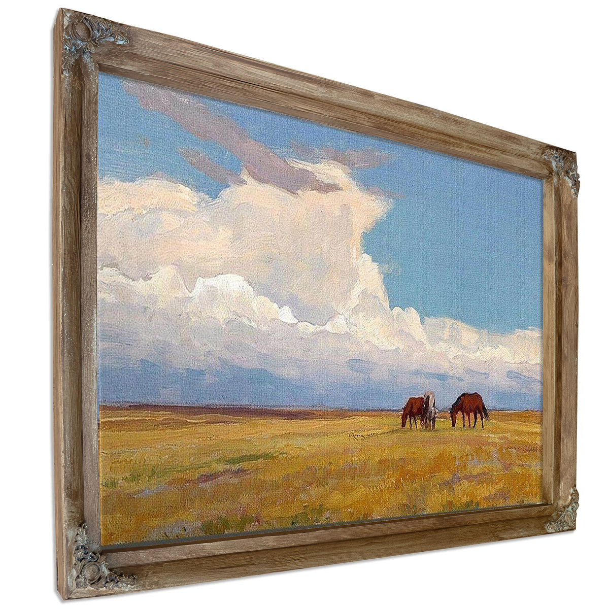 Clouds And Prairie 1921 By Maynard Dixon