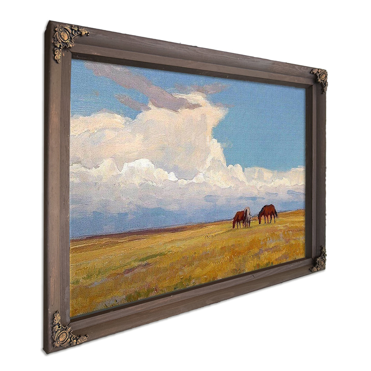 Clouds And Prairie 1921 By Maynard Dixon