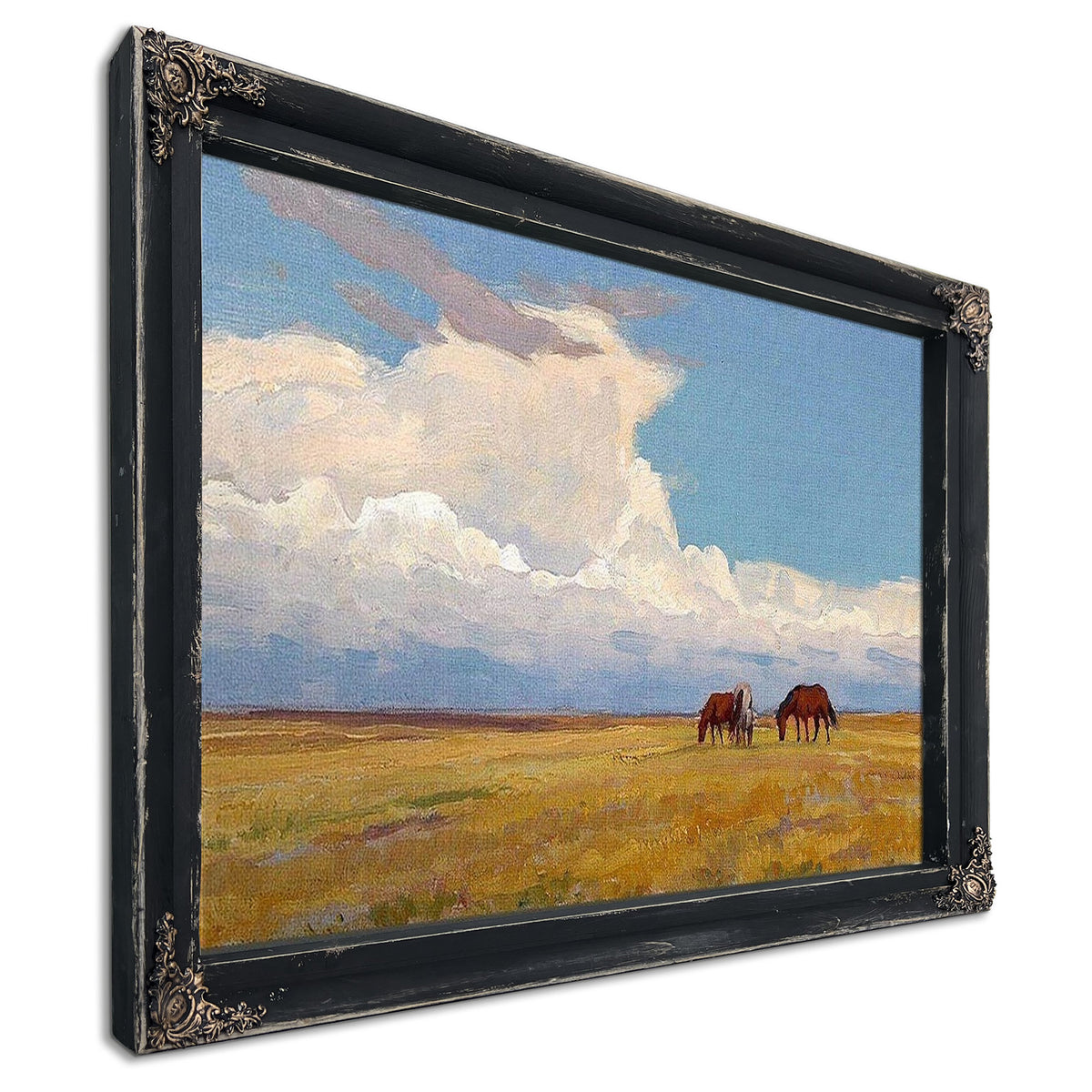 Clouds And Prairie 1921 By Maynard Dixon