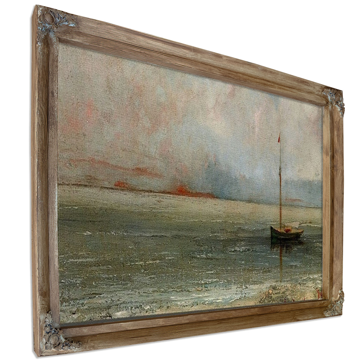 Clouds Over Lake Geneva By Jean Desire Gustave Courbet