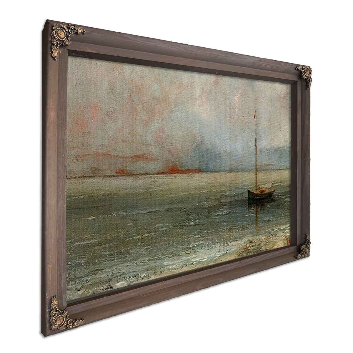 Clouds Over Lake Geneva By Jean Desire Gustave Courbet