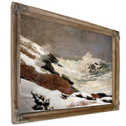 Coast In Winter By Winslow Homer