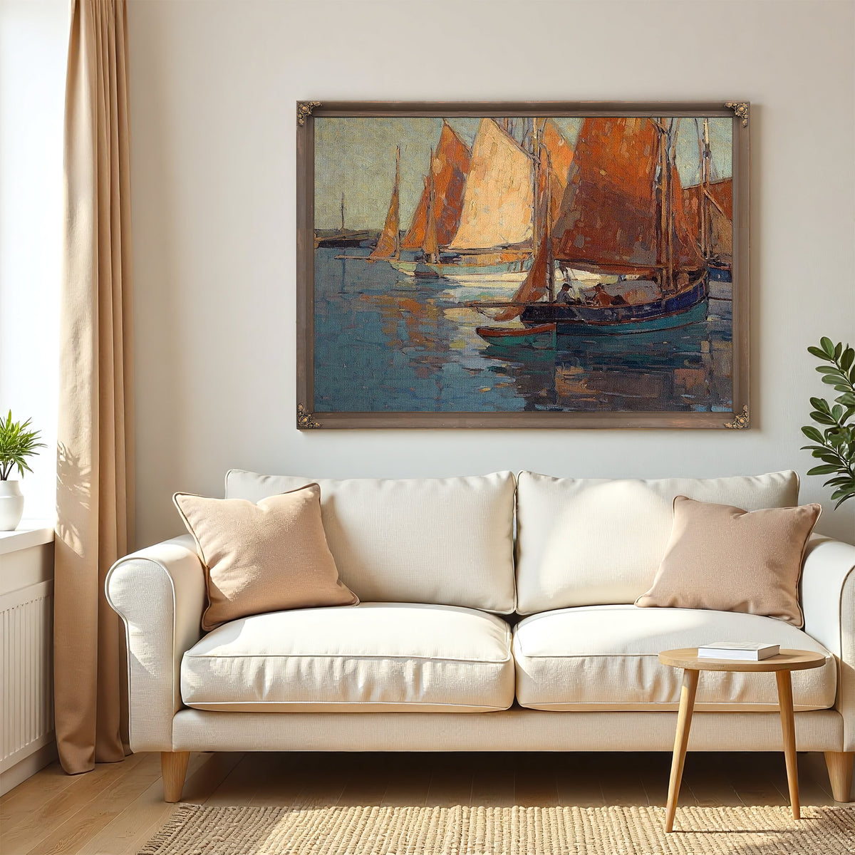 Concarneau Harbor By Edgar Payne1