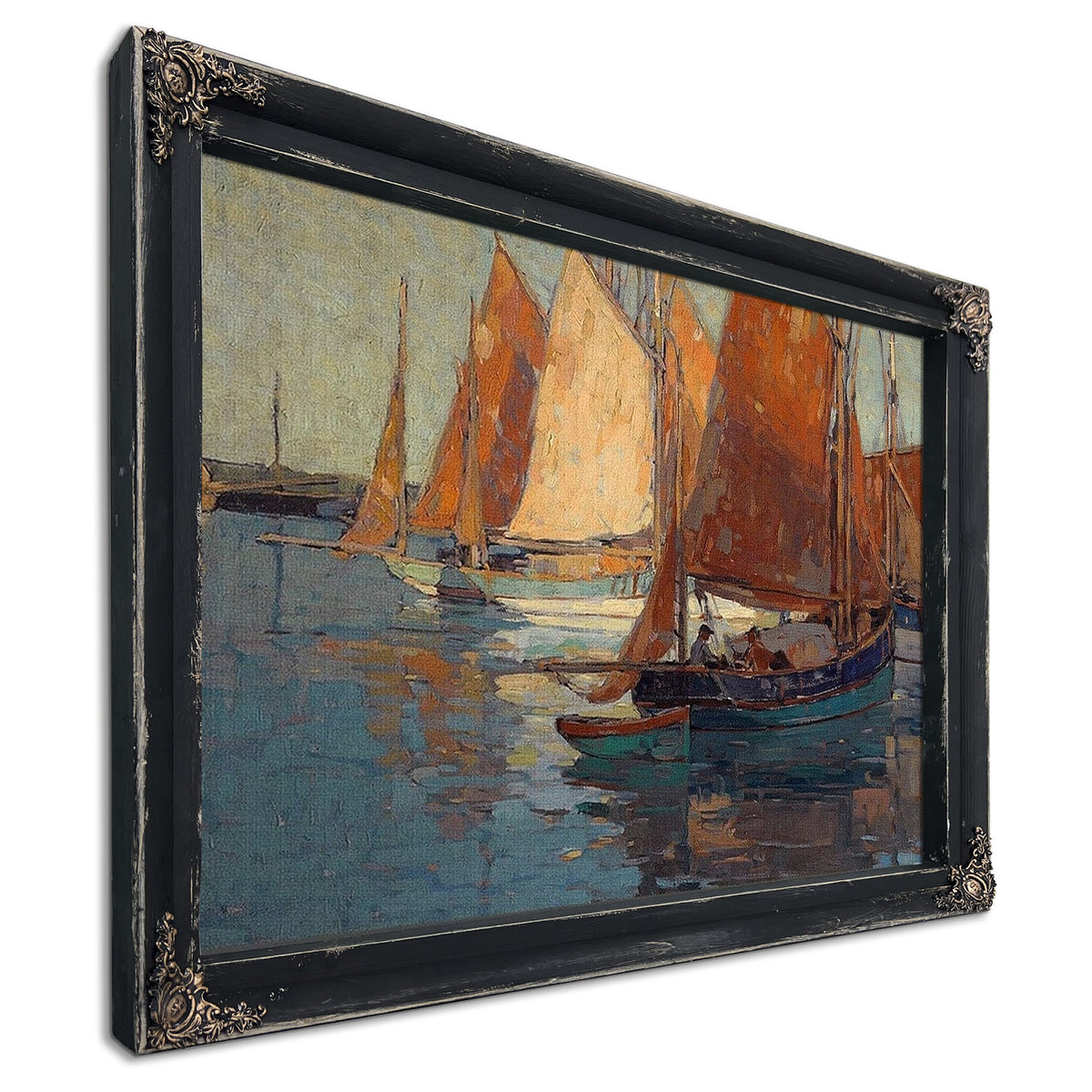 Concarneau Harbor By Edgar Payne1