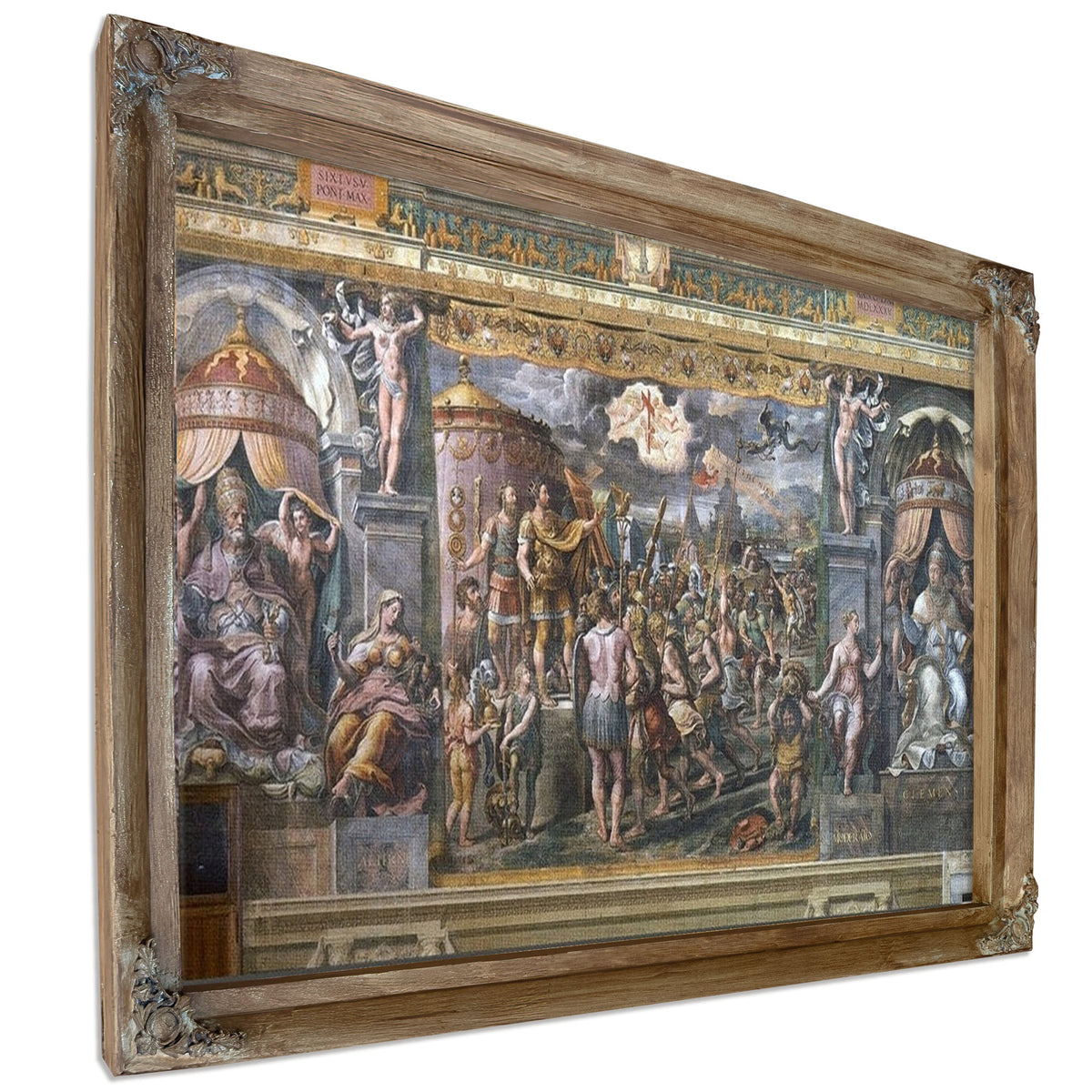 Constantine's Vision Of The Cross By Raphael