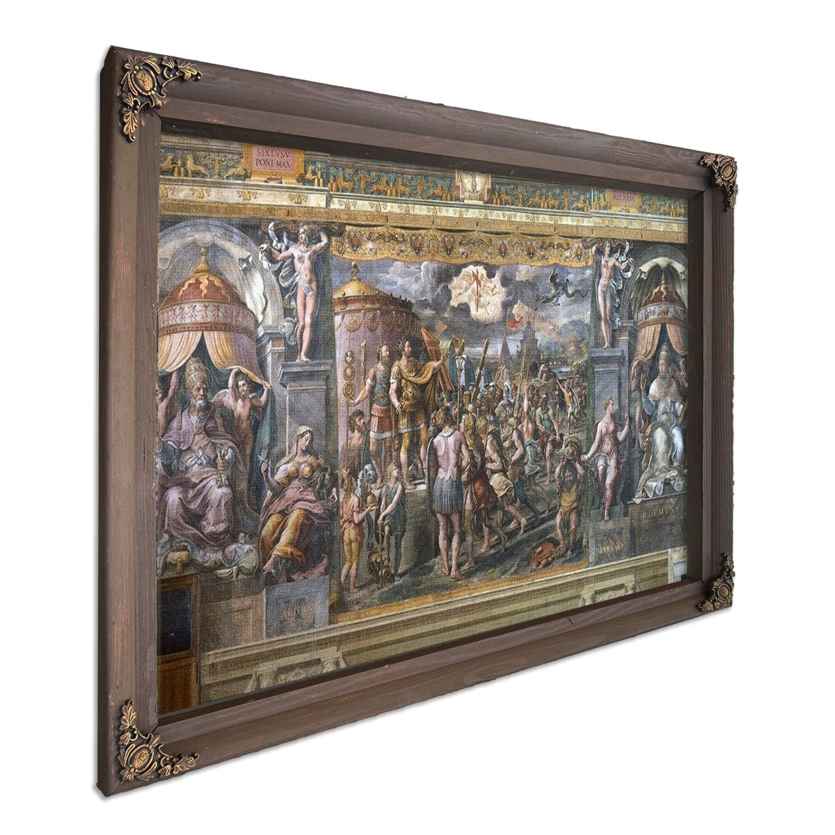 Constantine's Vision Of The Cross By Raphael