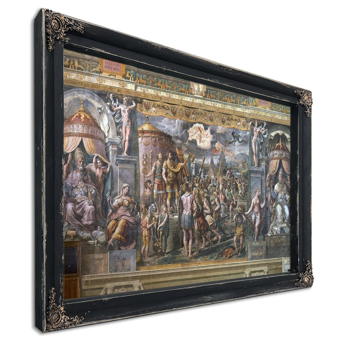 Constantine's Vision Of The Cross By Raphael