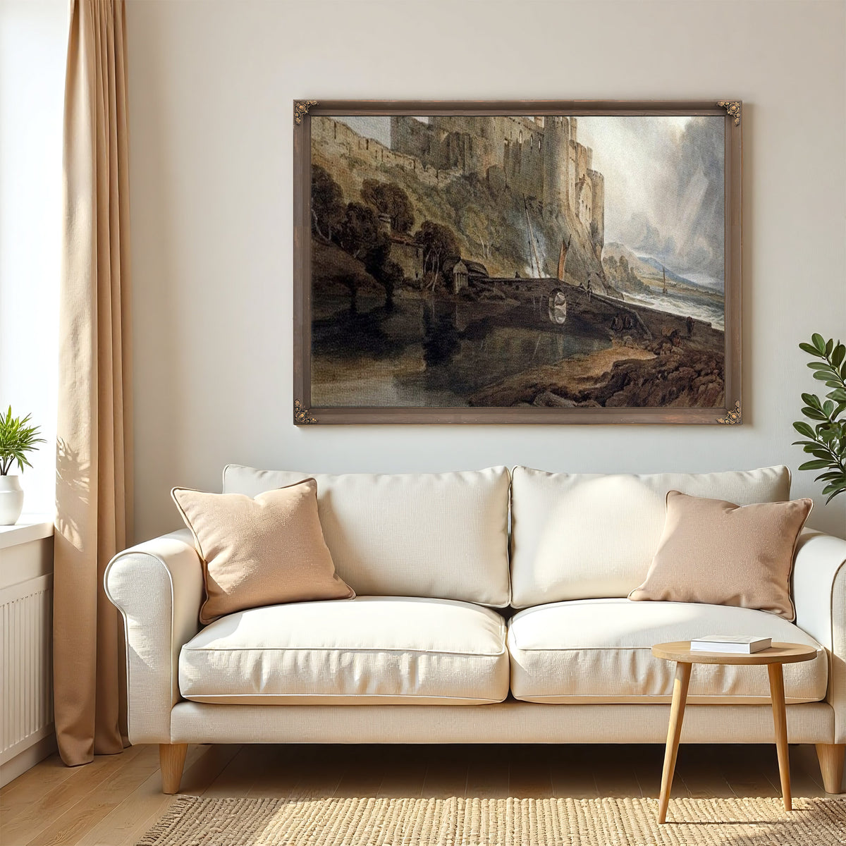Conway Castle By Joseph Mallord William Turner