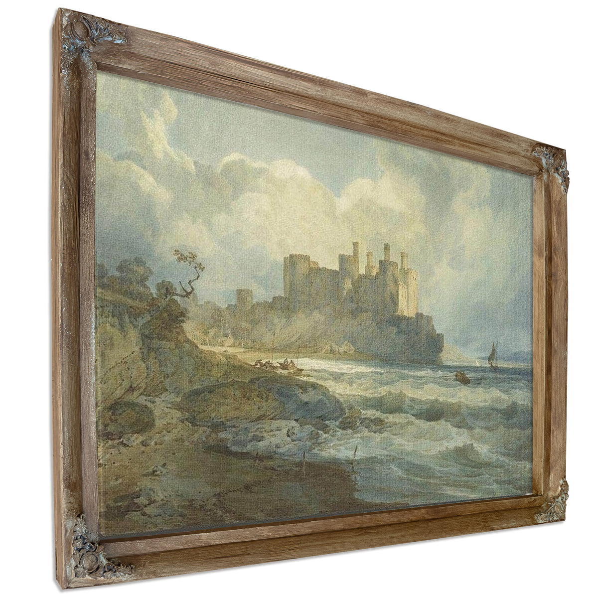 Conway Castle North Wales By Joseph Mallord William Turner