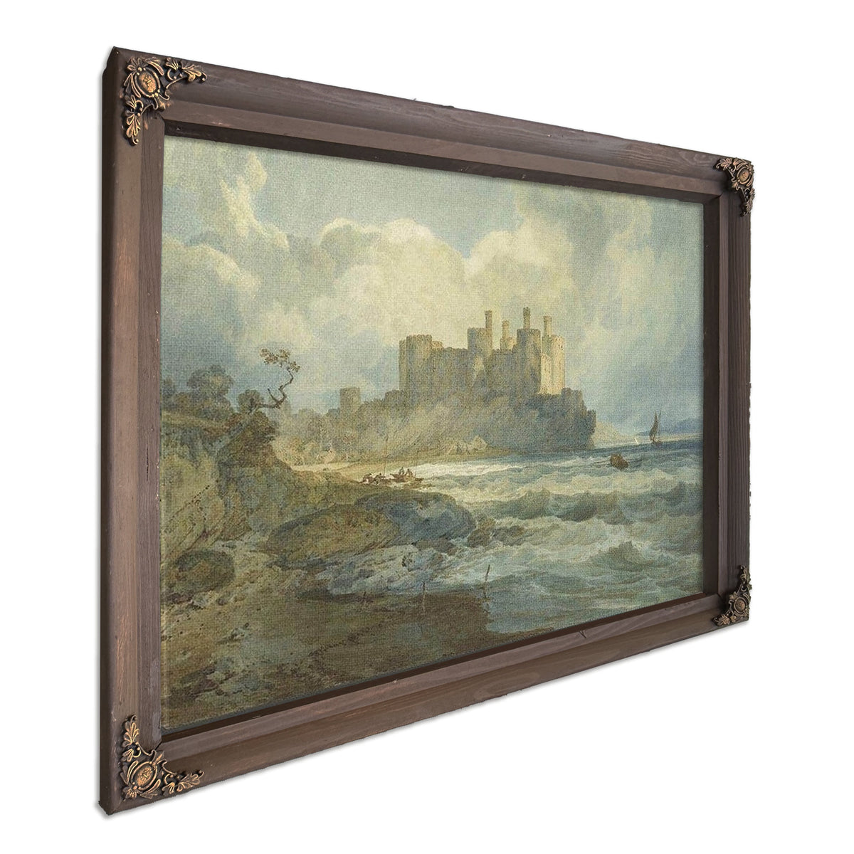 Conway Castle North Wales By Joseph Mallord William Turner