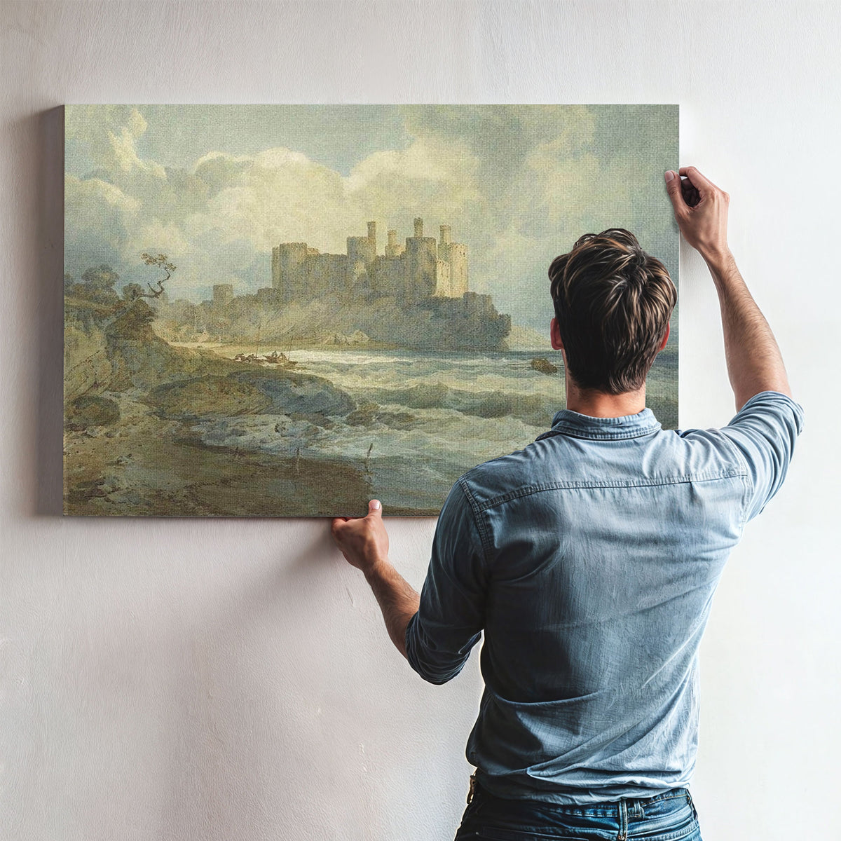 Conway Castle North Wales By Joseph Mallord William Turner