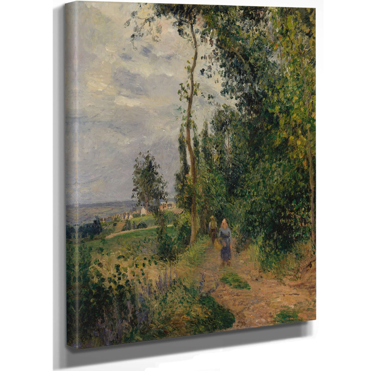 Cote Des Grouettes Near Pontoise by Camille Pissarro